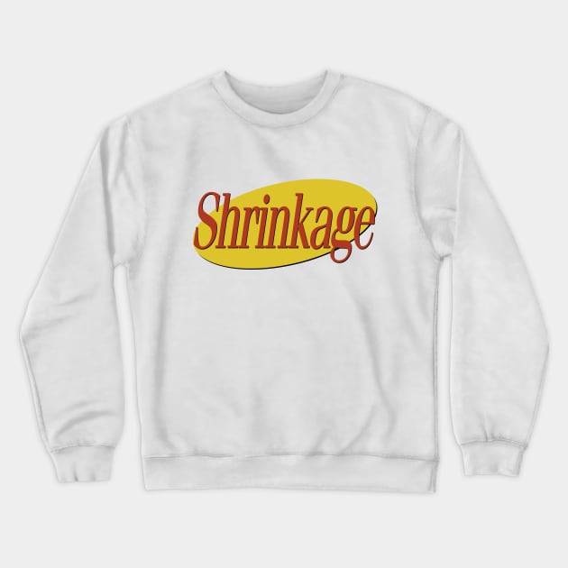 Seinfeld - Shrinkage Crewneck Sweatshirt by karutees